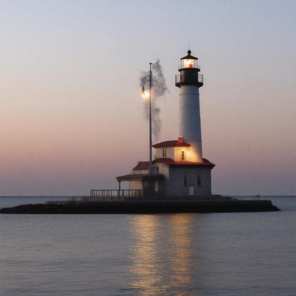 Saybrook Breakwater Light
